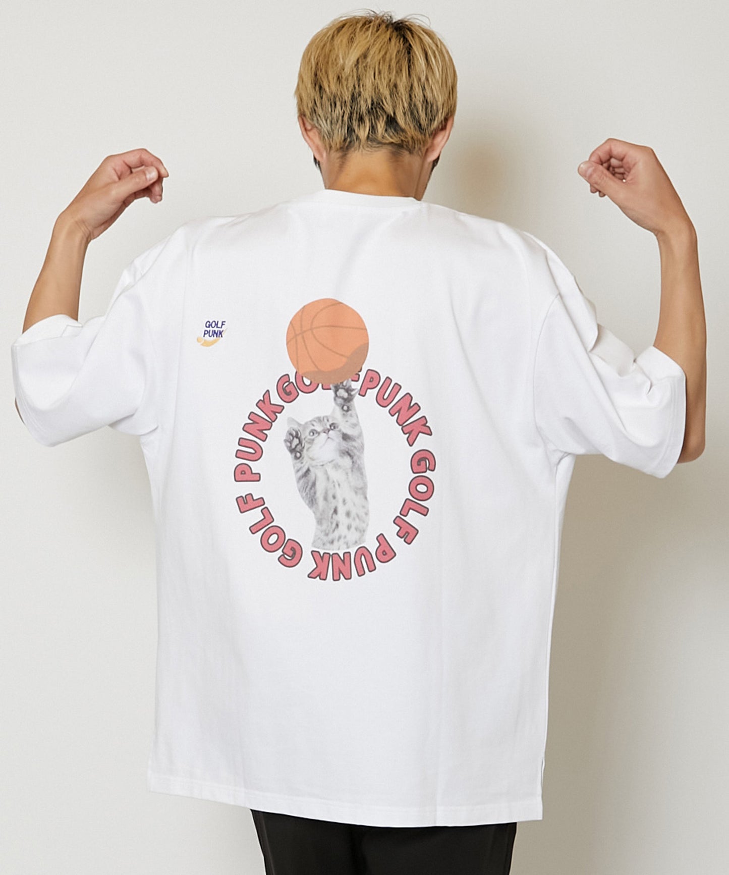 GOLF PUNK - 3POINT SHOOT CAT TEE