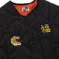 QUILTED SOUVENIR JACKET [BLACK]