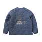 QUILTED SOUVENIR JACKET [BLUE GRAY]