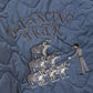 QUILTED SOUVENIR JACKET [BLUE GRAY]