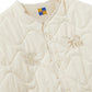 QUILTED SOUVENIR JACKET [WHITE]