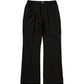 TOROMI SEMI FLARE PANTS [BLACK]