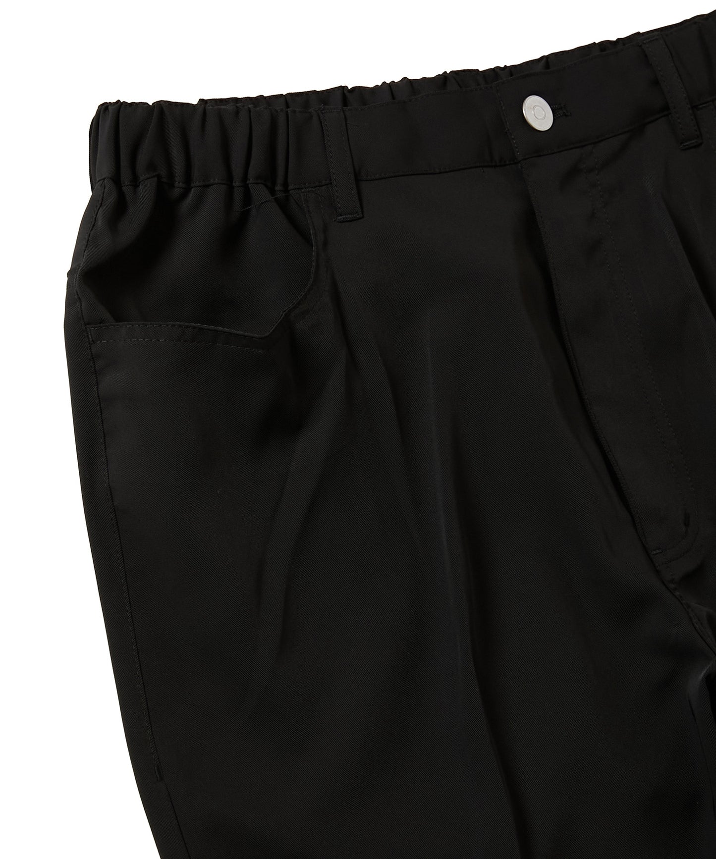 TOROMI SEMI FLARE PANTS [BLACK]