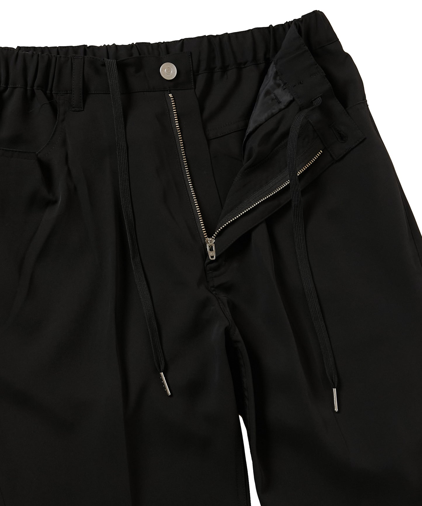 TOROMI SEMI FLARE PANTS [BLACK]