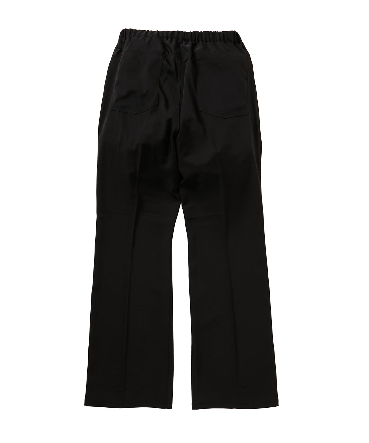 TOROMI SEMI FLARE PANTS [BLACK]