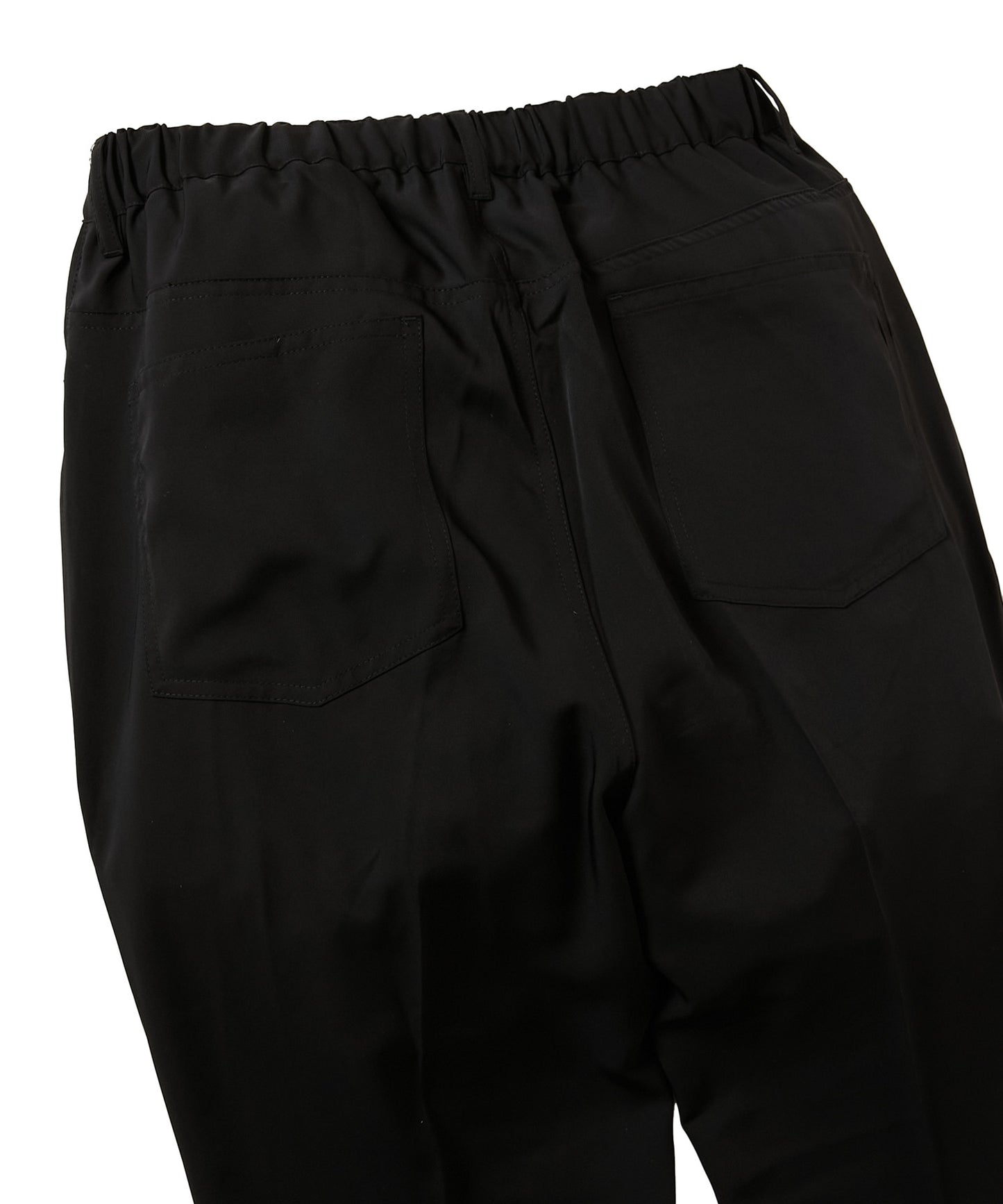 TOROMI SEMI FLARE PANTS [BLACK]