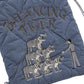 QUILTED SOUVENIR BAG [BLUE GRAY]