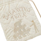 QUILTED SOUVENIR BAG [WHITE]
