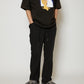 TOROMI SEMI FLARE PANTS [BLACK]