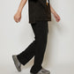 TOROMI SEMI FLARE PANTS [BLACK]