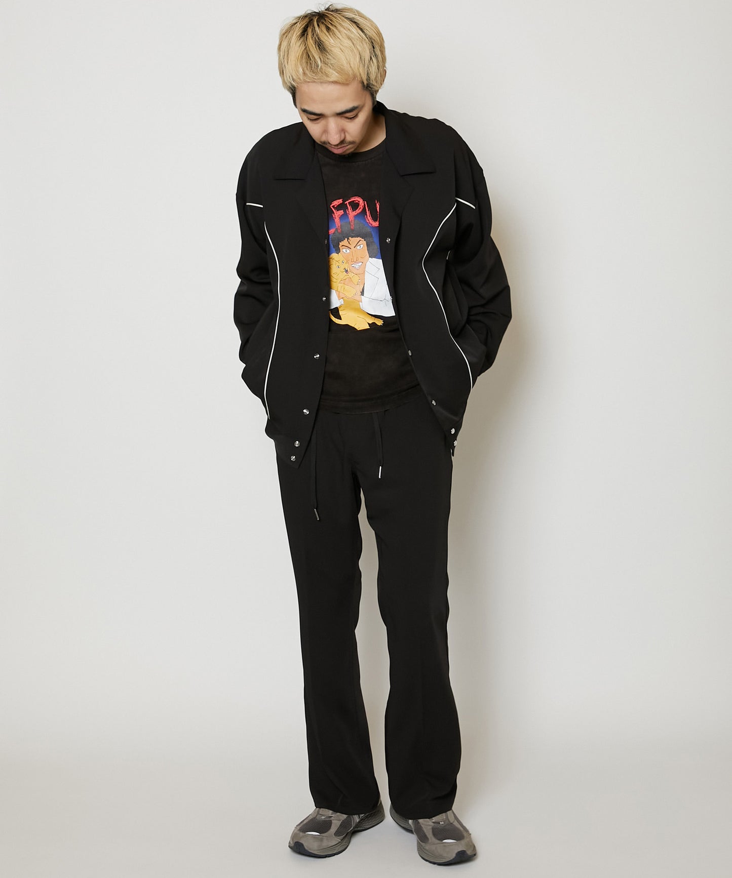 TOROMI WESTERN BIG BLOUSON [BLACK]