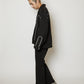 TOROMI SEMI FLARE PANTS [BLACK]