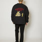 QUILTED SOUVENIR JACKET [BLACK]