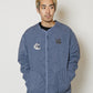 QUILTED SOUVENIR JACKET [BLUE GRAY]
