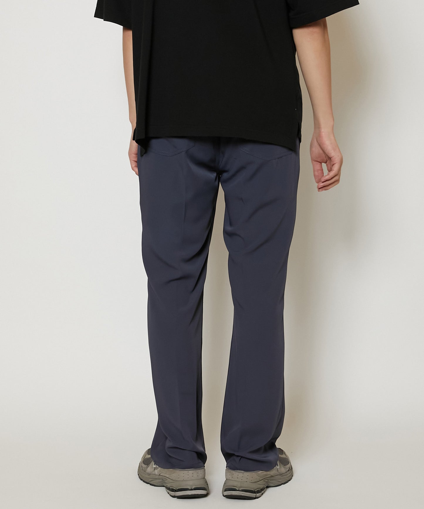 TOROMI SEMI FLARE PANTS [BLUE GRAY]