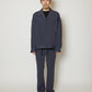 TOROMI SEMI FLARE PANTS [BLUE GRAY]