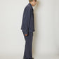TOROMI SEMI FLARE PANTS [BLUE GRAY]