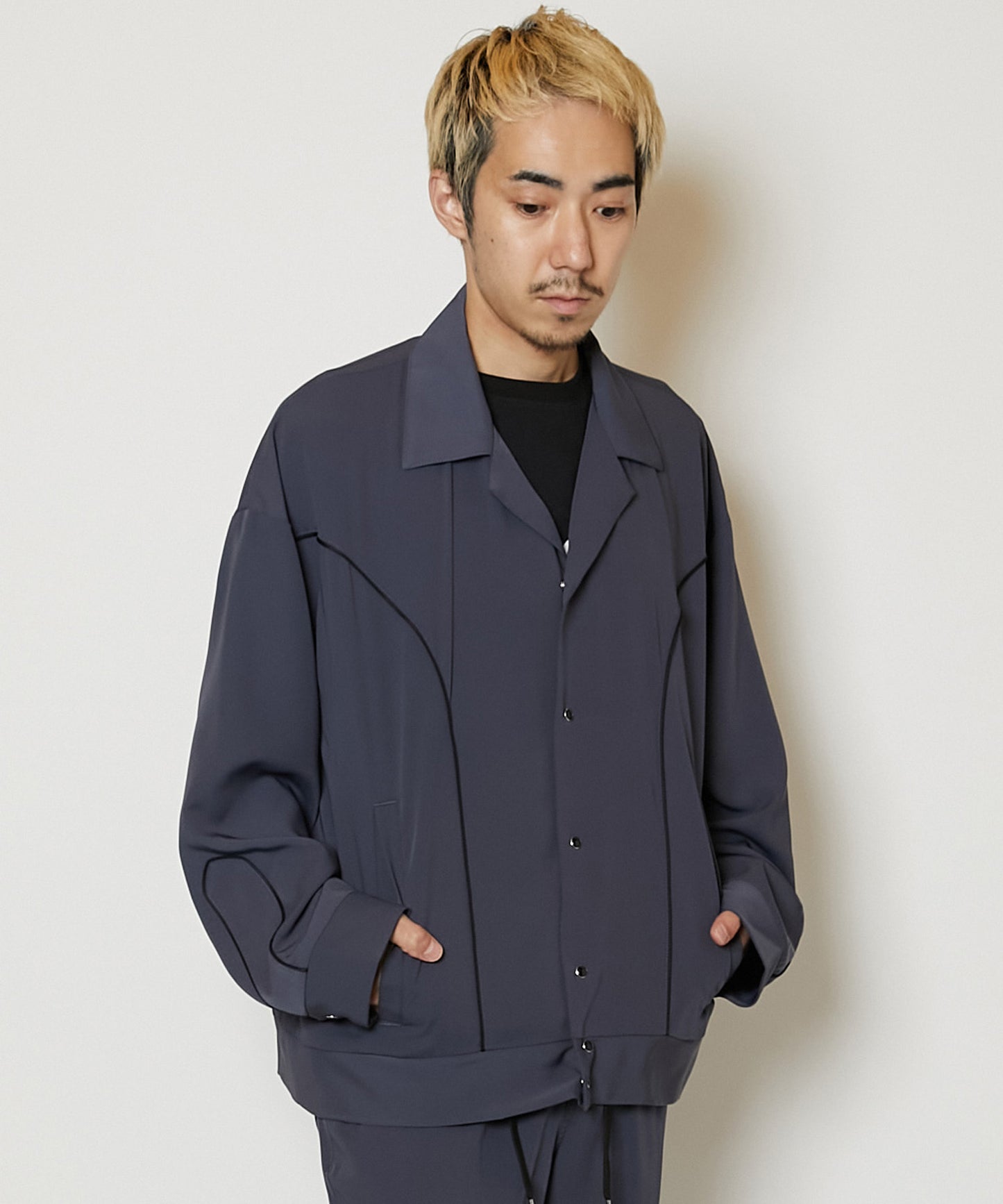 TOROMI WESTERN BIG BLOUSON [BLUE GRAY]