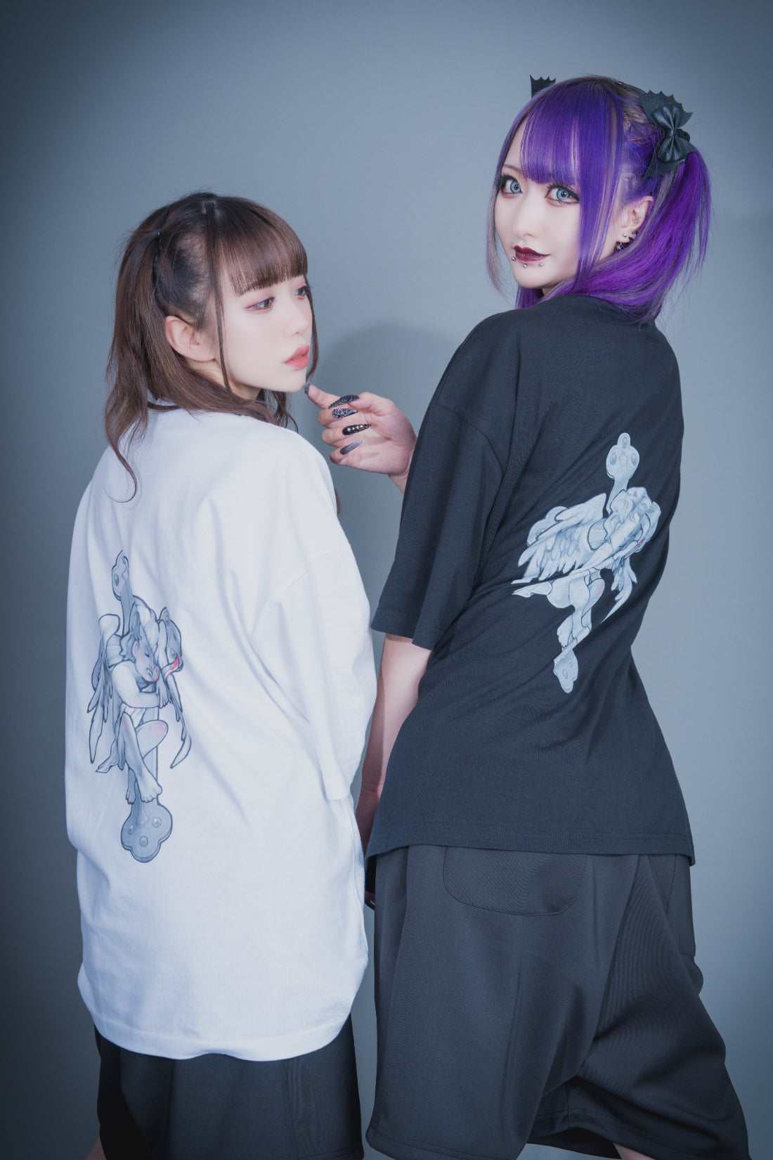 MONOCLONE × BROCKUM - Big Silhouette T-Shirt [WHITE]