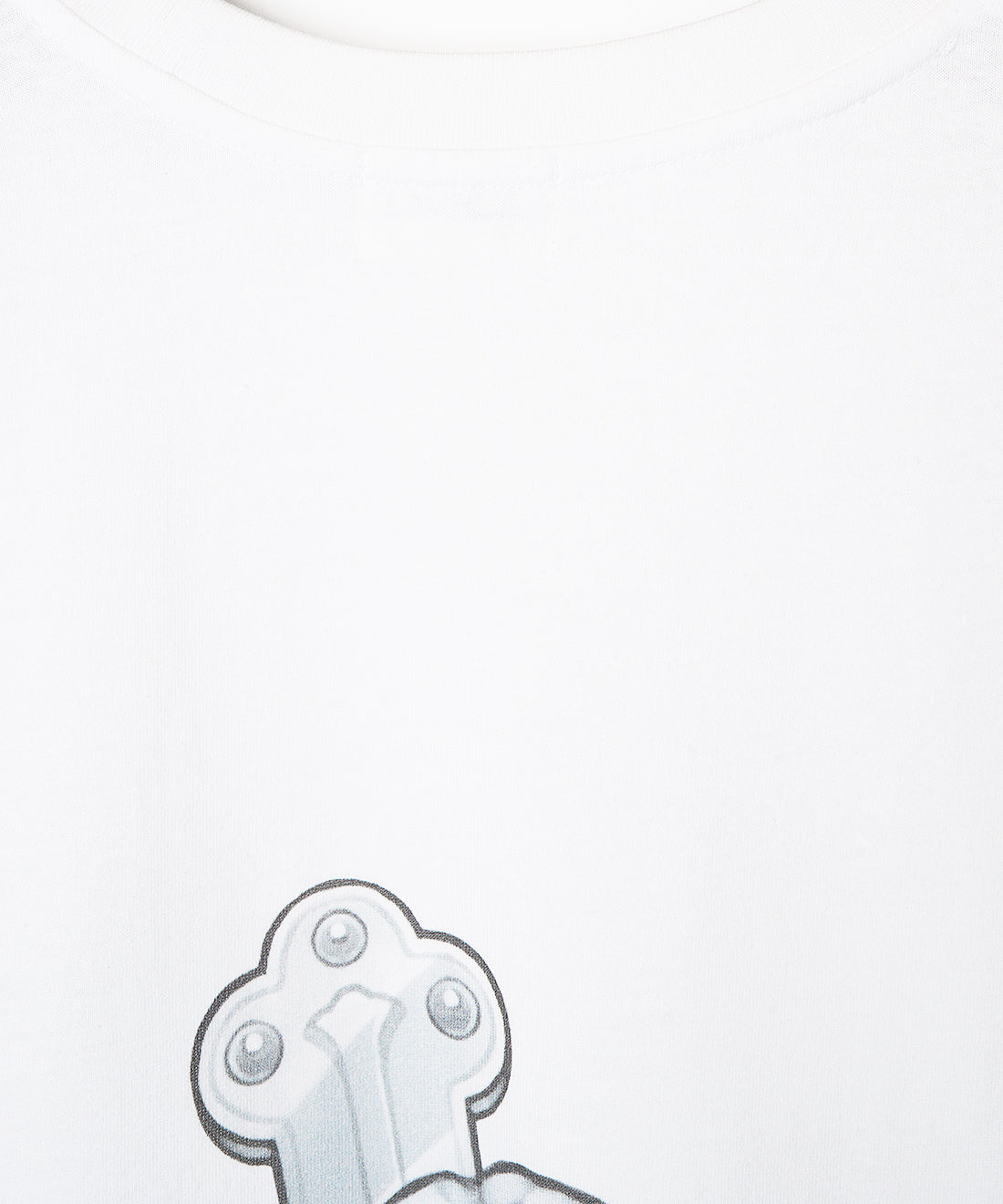 MONOCLONE × BROCKUM - Big Silhouette T-Shirt [WHITE]