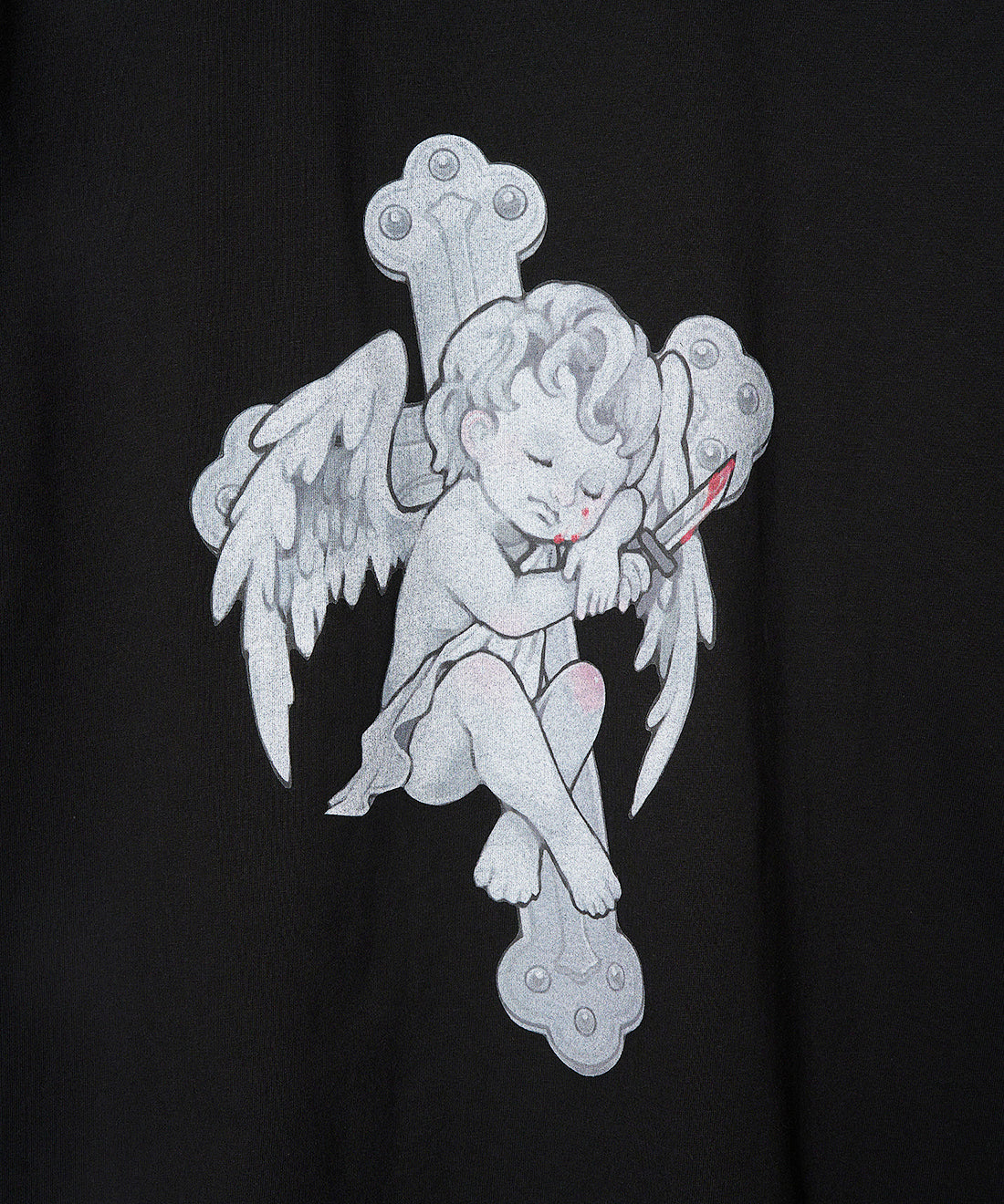 MONOCLONE × BROCKUM - Big Silhouette T-Shirt [BLACK]