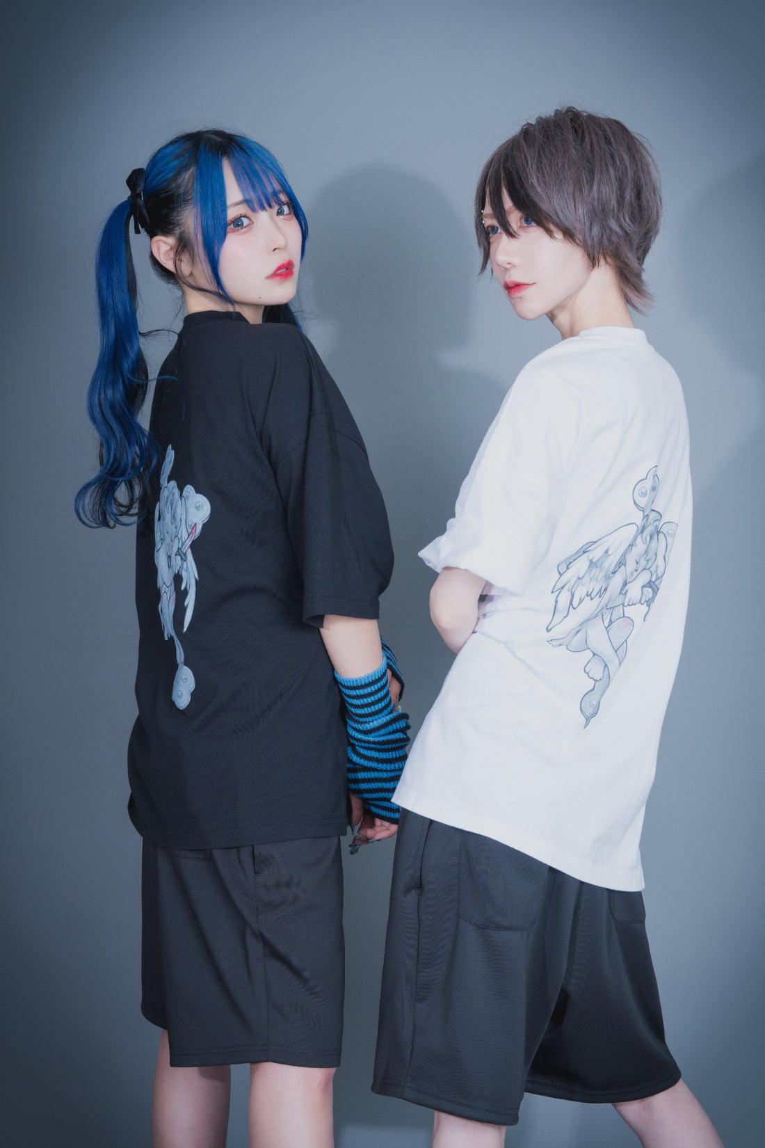 MONOCLONE × BROCKUM - Big Silhouette T-Shirt [BLACK]