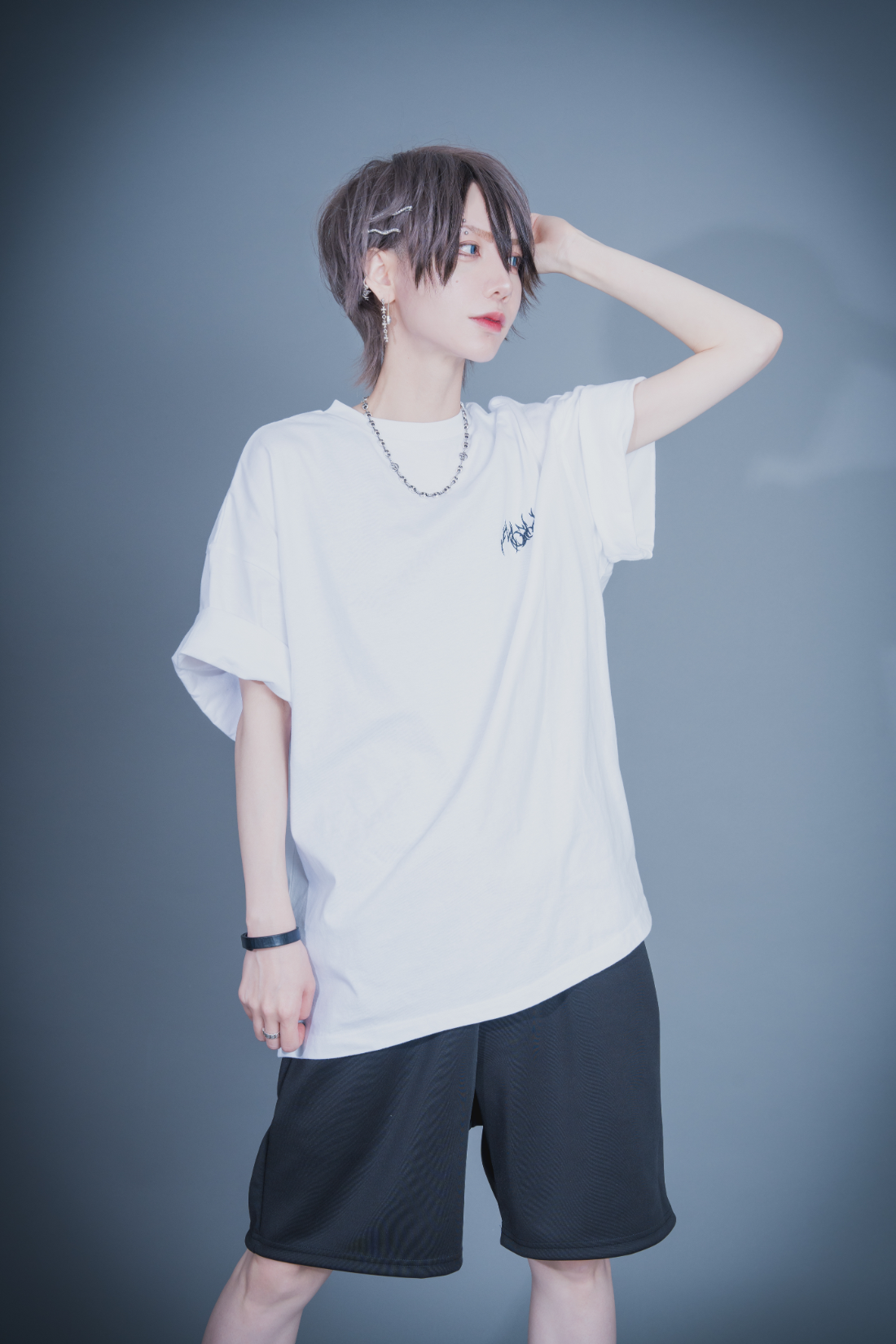 MONOCLONE × BROCKUM - Big Silhouette T-Shirt [WHITE]