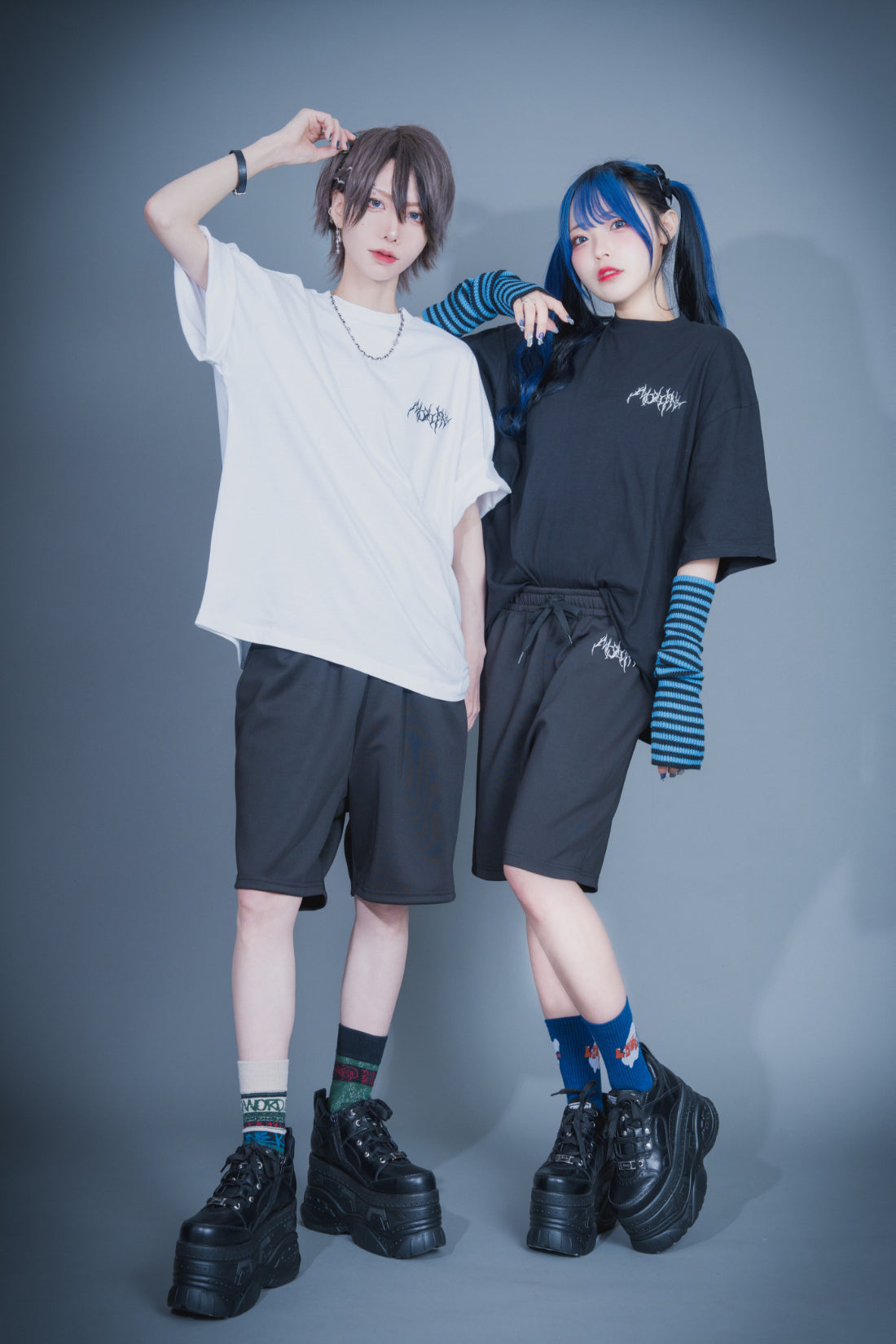 MONOCLONE × BROCKUM - Big Silhouette T-Shirt [BLACK]
