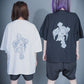 MONOCLONE × BROCKUM - Big Silhouette T-Shirt [WHITE]