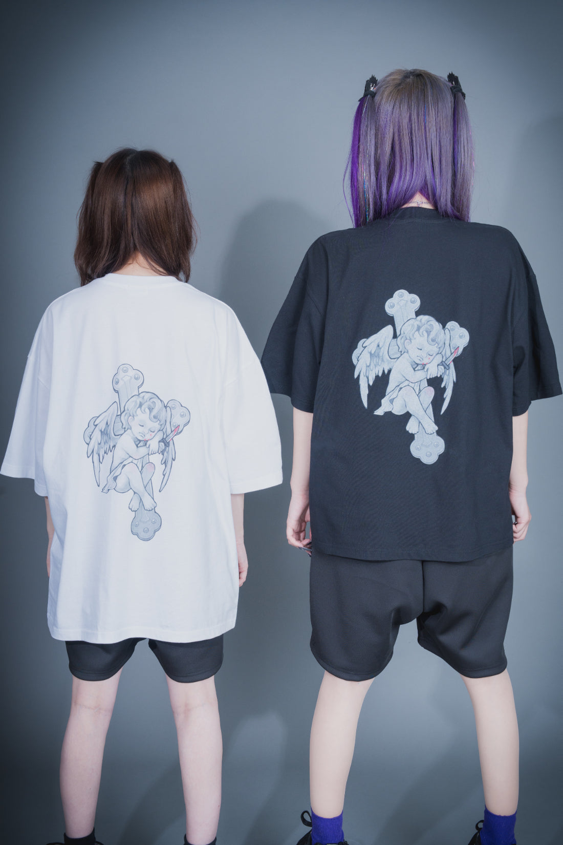 MONOCLONE × BROCKUM - Big Silhouette T-Shirt [WHITE]