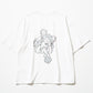 MONOCLONE × BROCKUM - Big Silhouette T-Shirt [WHITE]